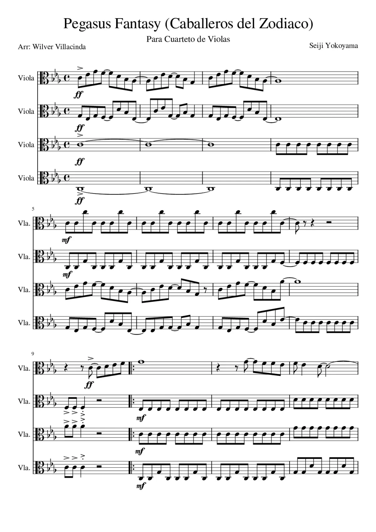 pegasus fantasy - Page 1