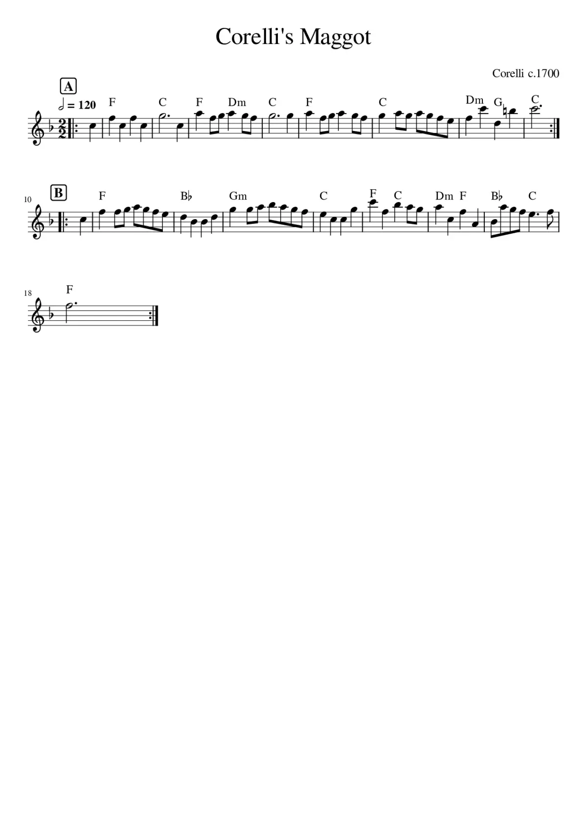 Corelli's Maggot - Page 1