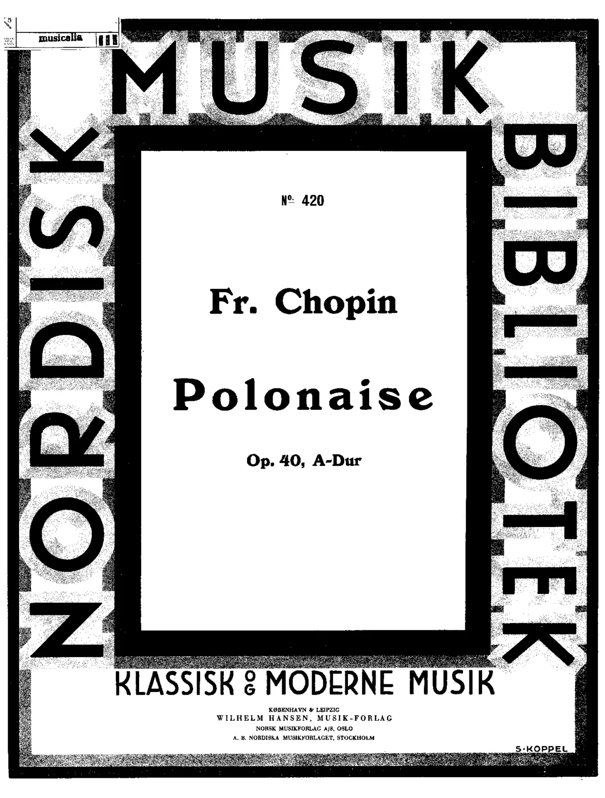 Polonaises - Page 1