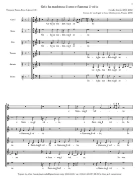 Gelo hà madonna il seno e fiamma il volto