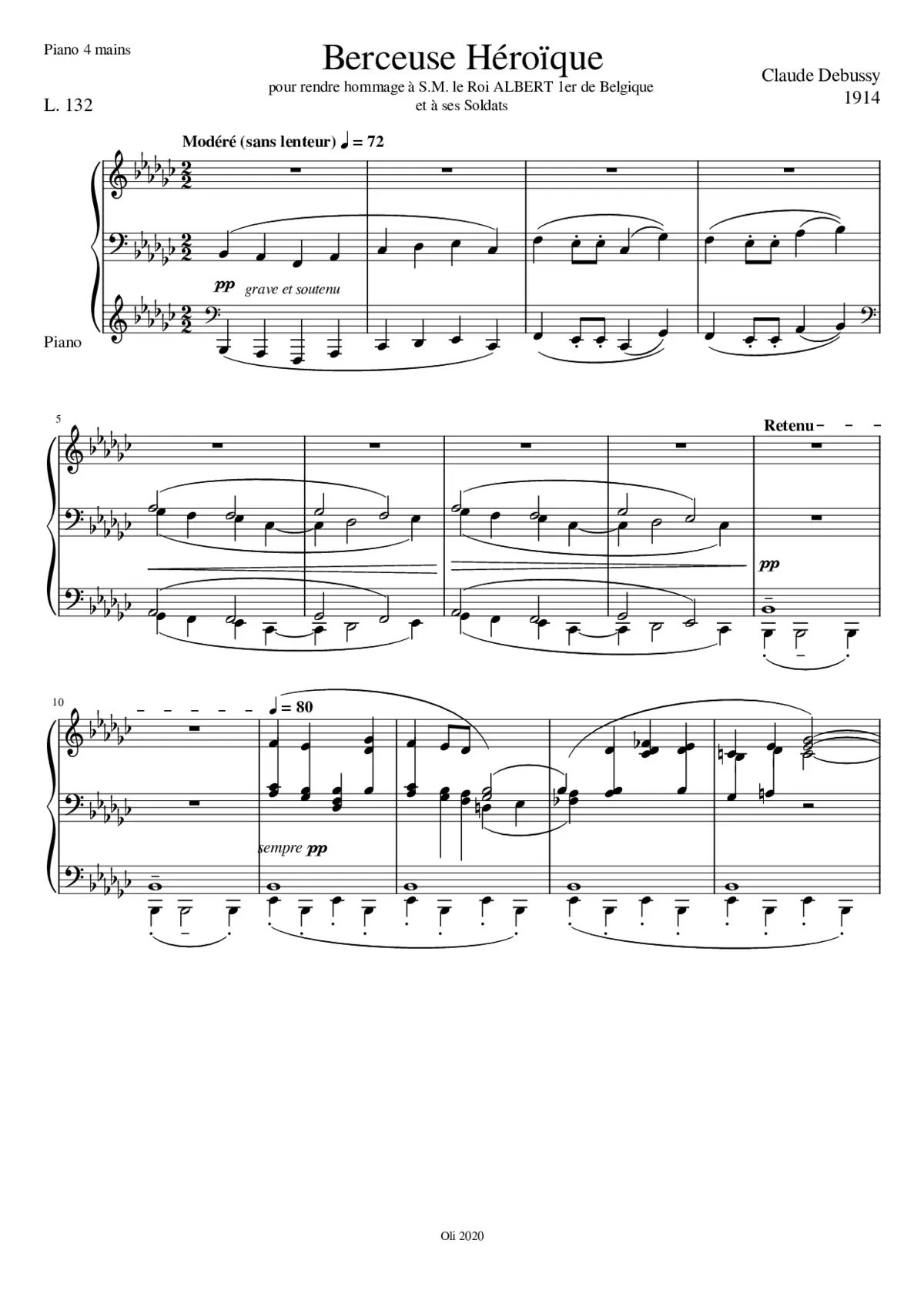 Berceuse héroïque - Page 1