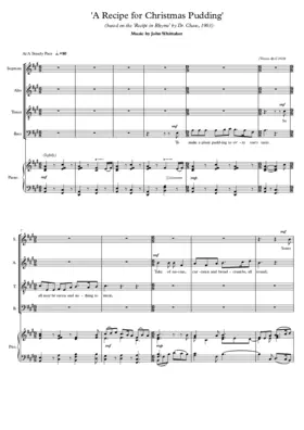 A Recipe for Christmas Pudding