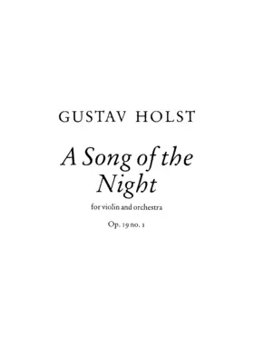 A Song of the Night