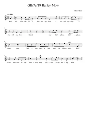GB/7e/19 Barley Mow