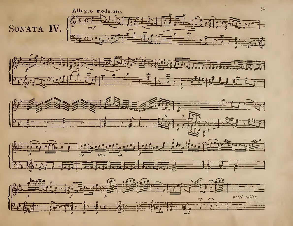 Keyboard Sonata - Page 1