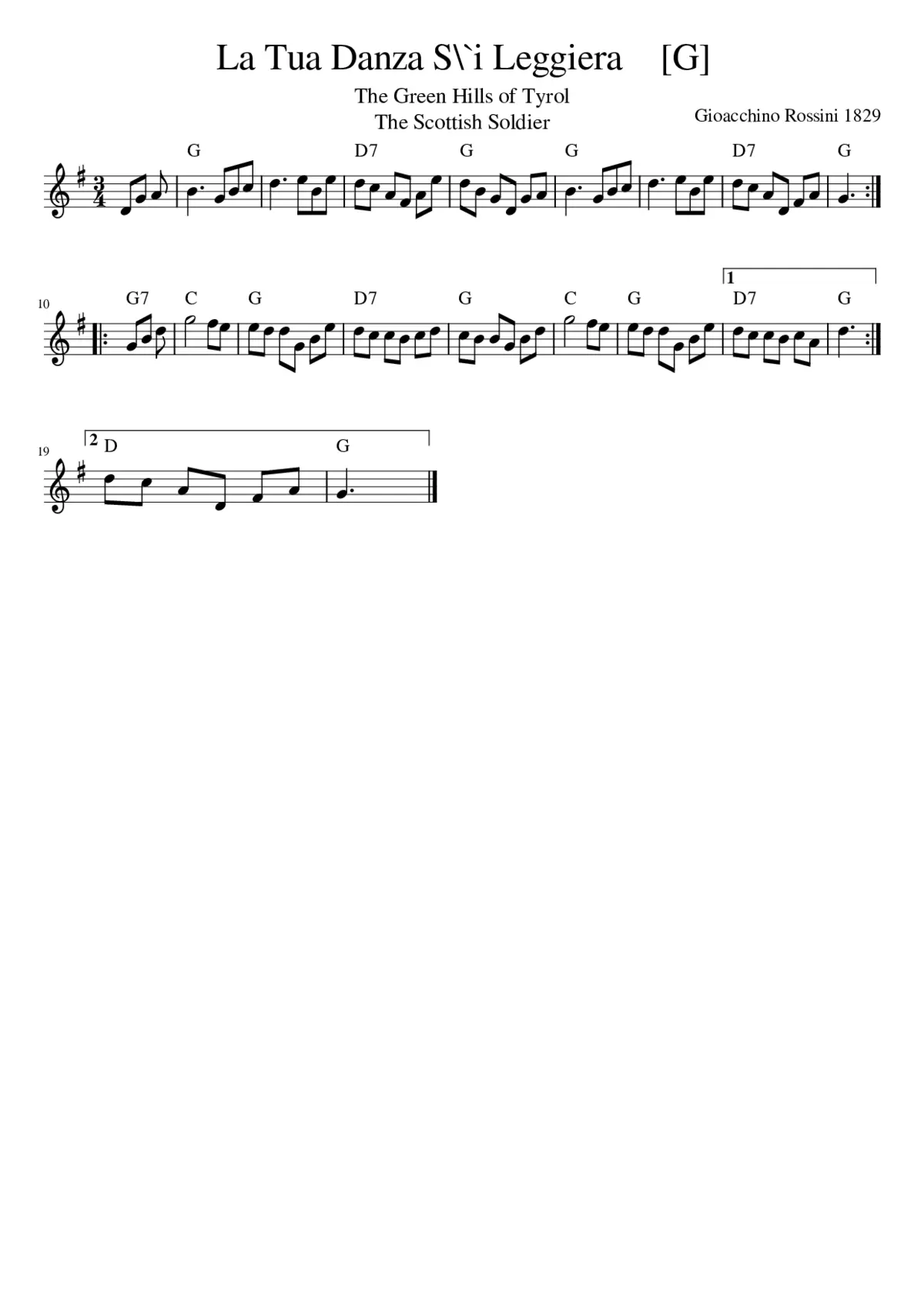 La Danza - Page 1