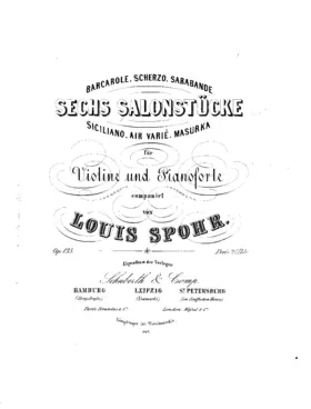 6 Salonstücke