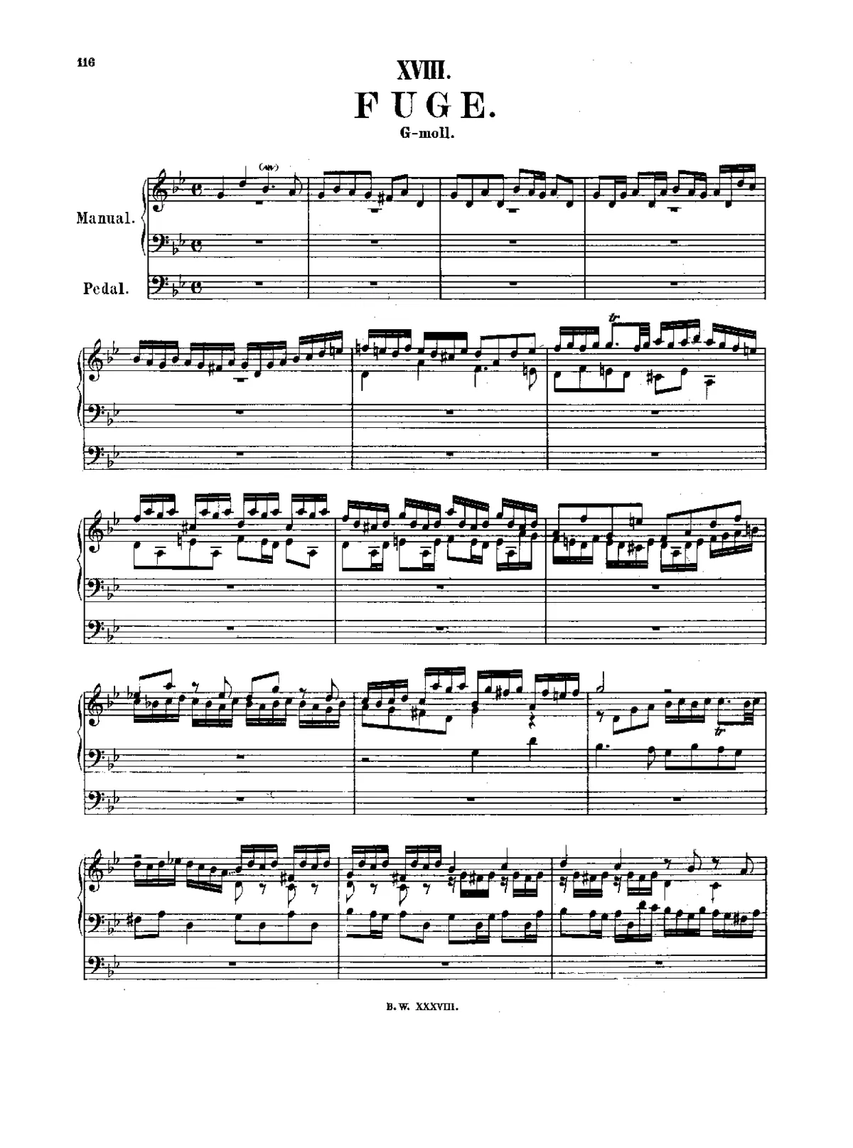 Fugue in G minor - Page 1