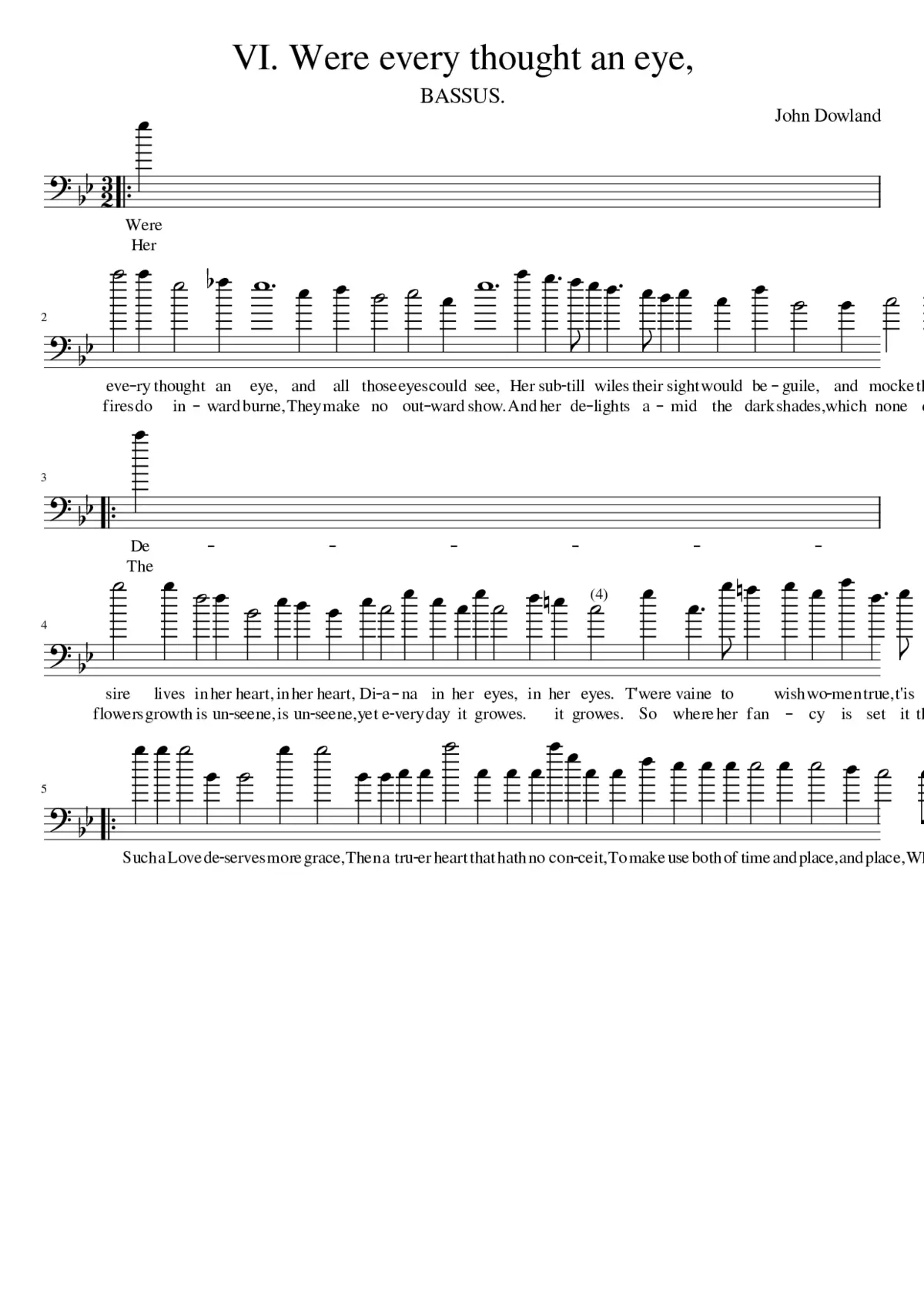 VI. Were every thought an eye - Page 1