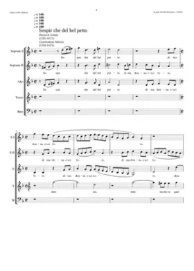 Sospir che del bel petto SWV 14