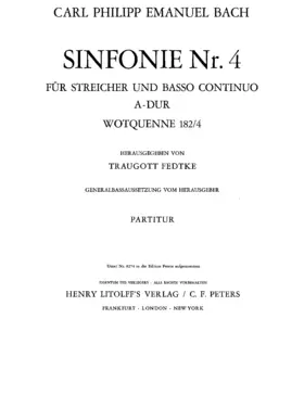 Symphony in A major