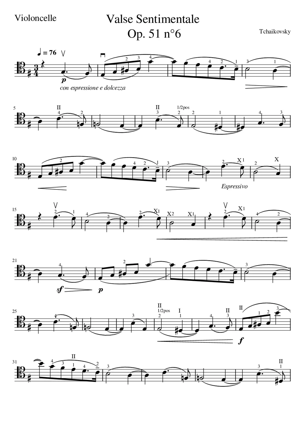 Valse Op51 n6 - Page 1