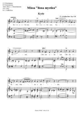 Missa "Rosa mystica"