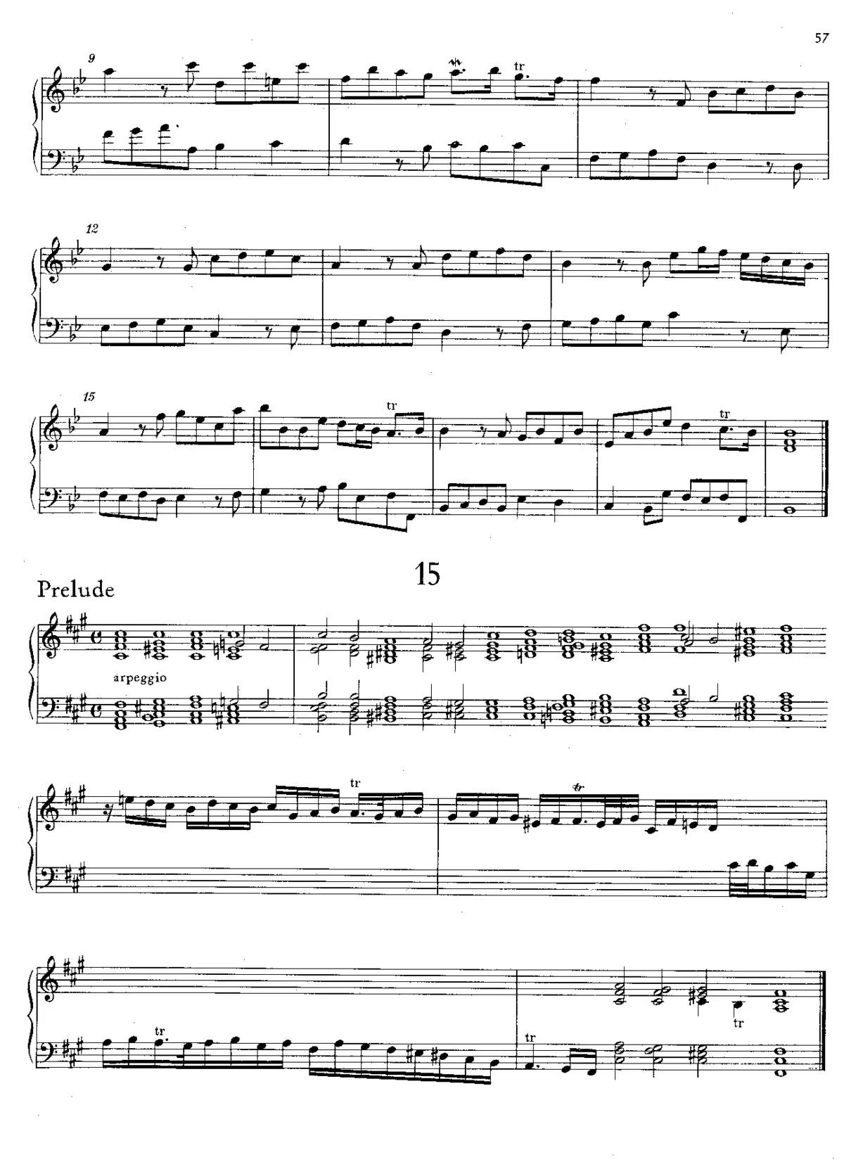 Prelude, HWV 570 - Page 1
