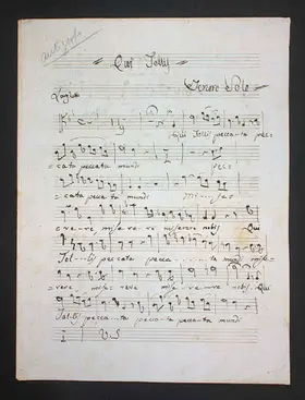 Qui tollis in B-flat major