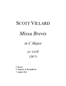 Missa Brevis in C Major (2017)