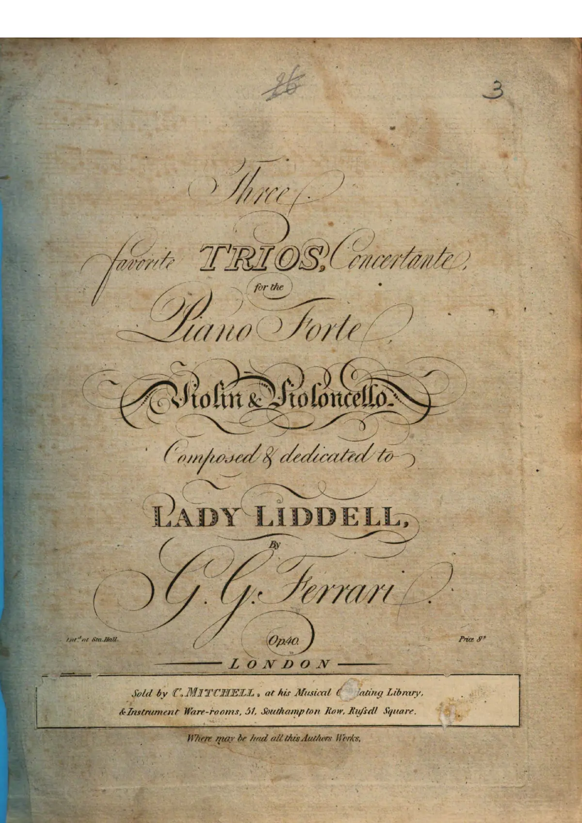 3 Piano Trios - Page 1