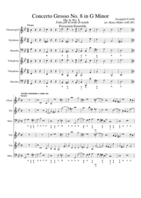 Concerto grosso in G minor 'Fatto per la Notte di Natale' Op.6 No.8