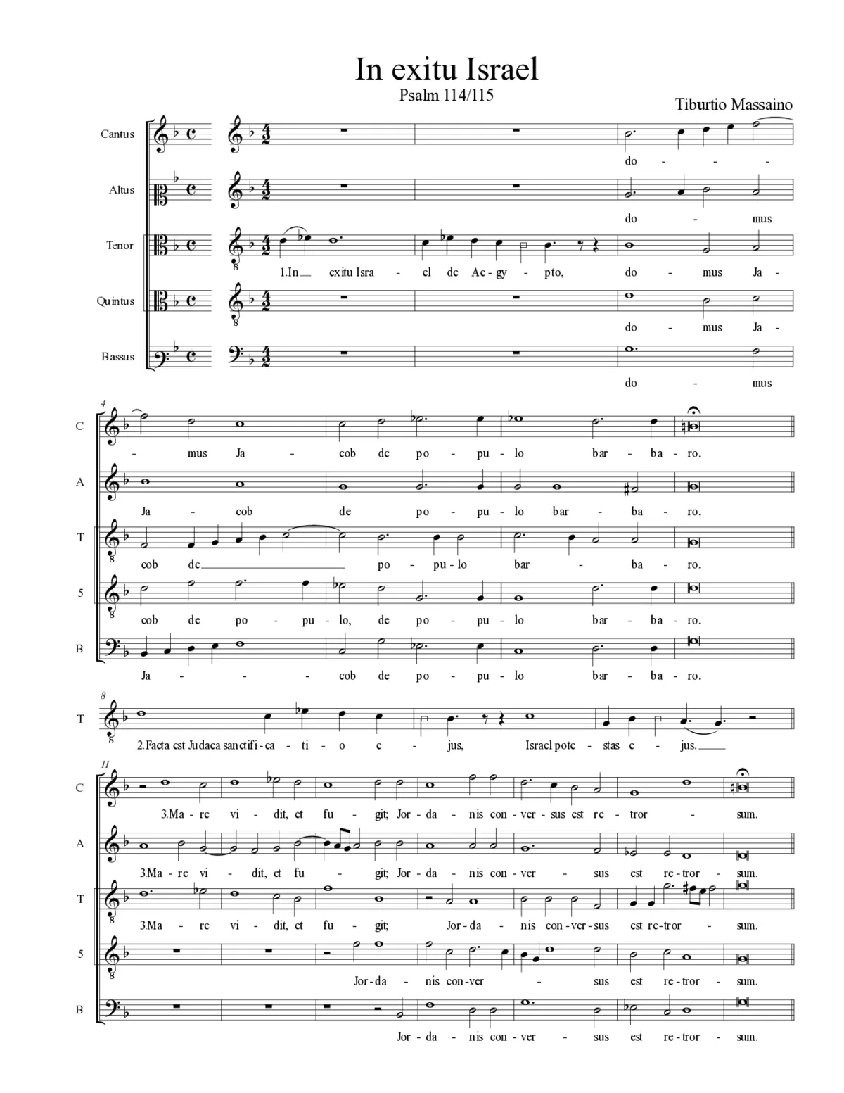 In exitu Israel - Page 1