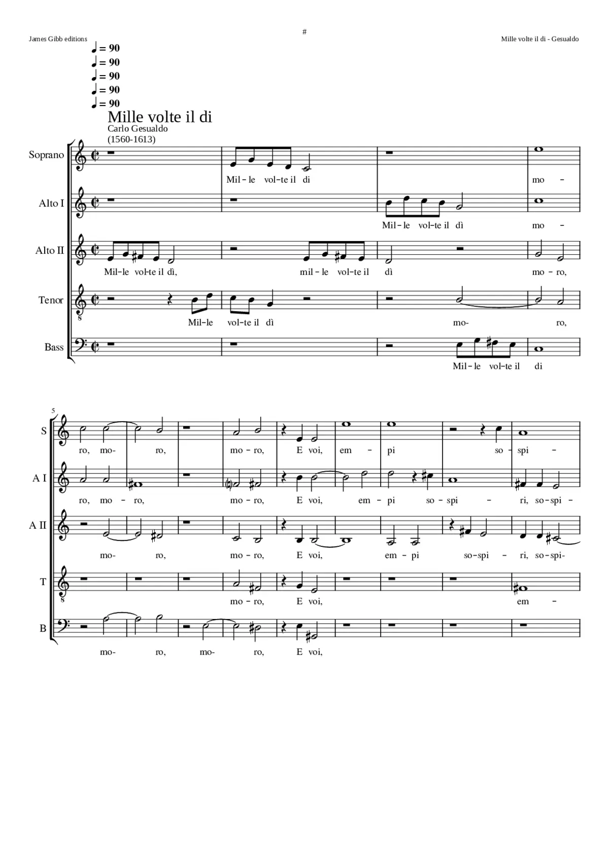 Mille volte il di - Page 1