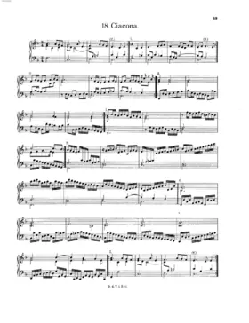 Chaconne in F major