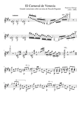 variations on the carnival of venice