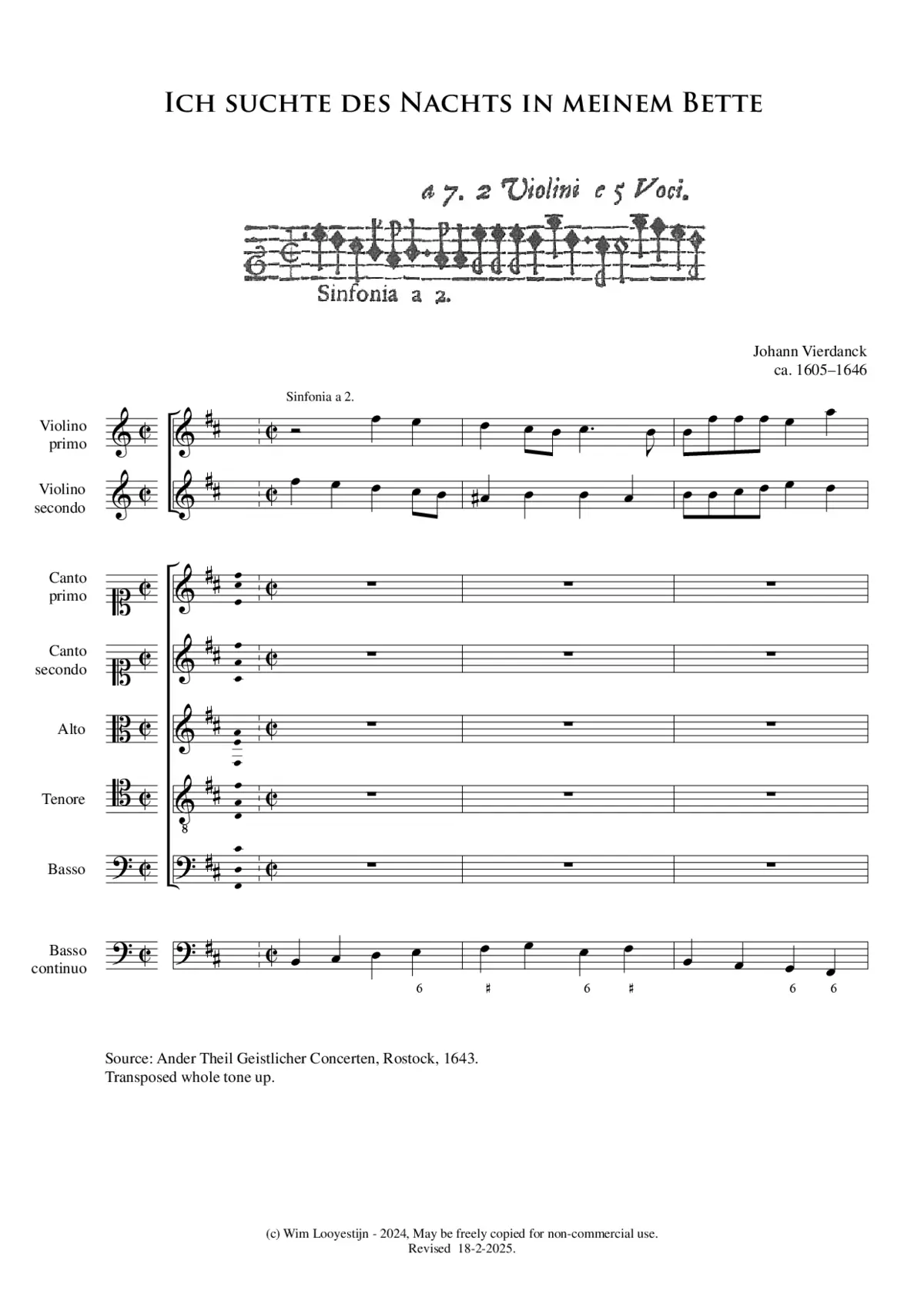 Ich suchte des Nachts - Page 1