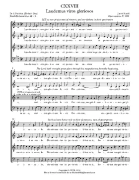 Laudemus viros gloriosos