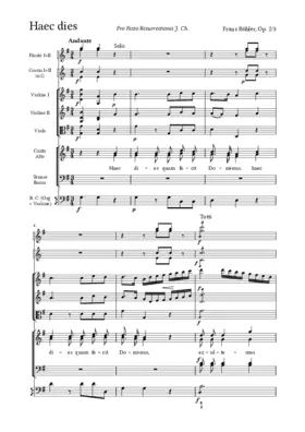 Haec dies, Op. 2/5