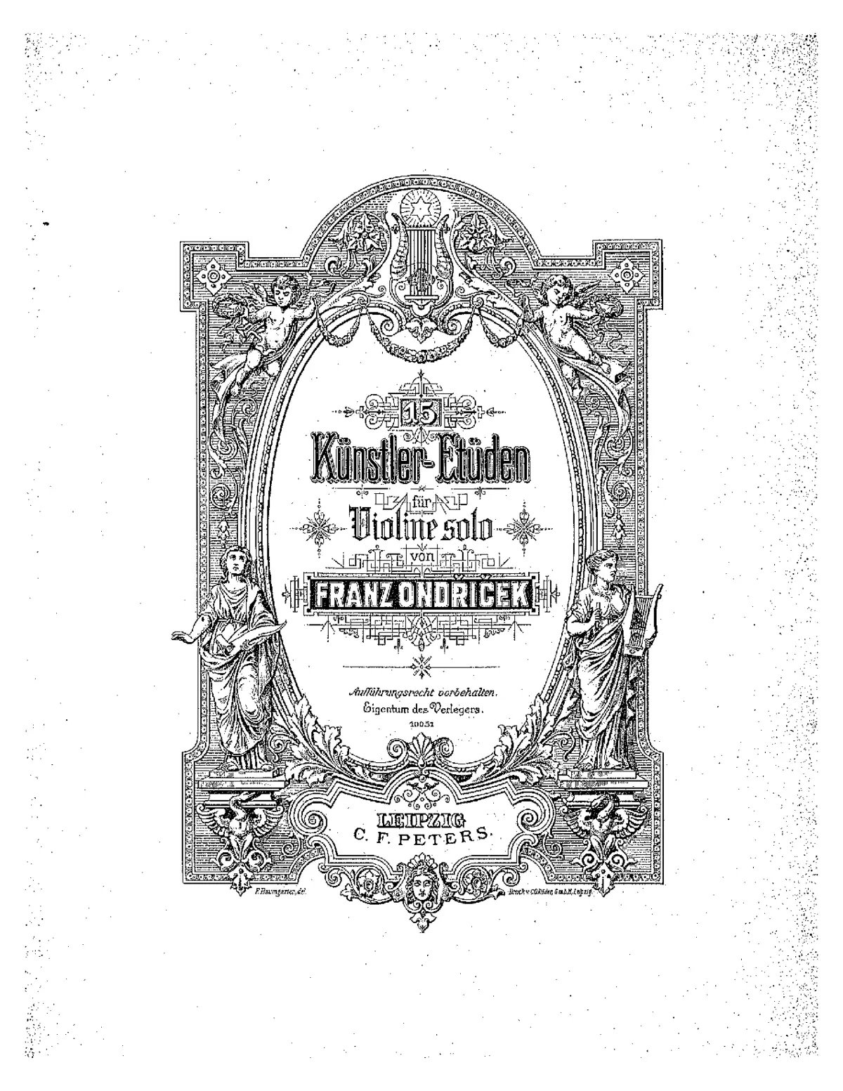 15 Kunstler-Etuden - Page 1