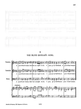 A Poor Blind Woman, ZD 171