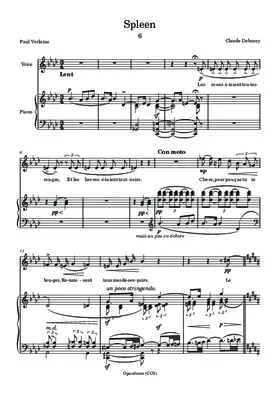 Aquarelles II. Spleen