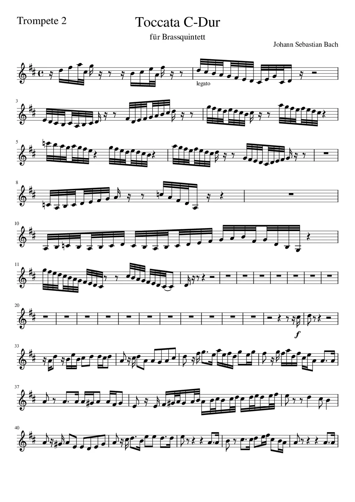 Toccata C-Dur - Page 1