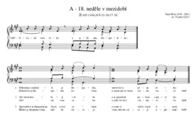 A - 18. neděle v mezidobí