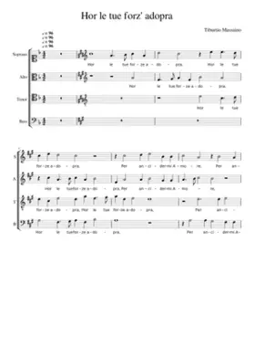 Hor le tue forz' adopra