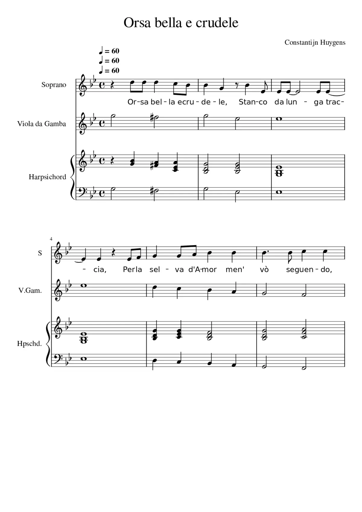 Orsa bella e crudele - Page 1