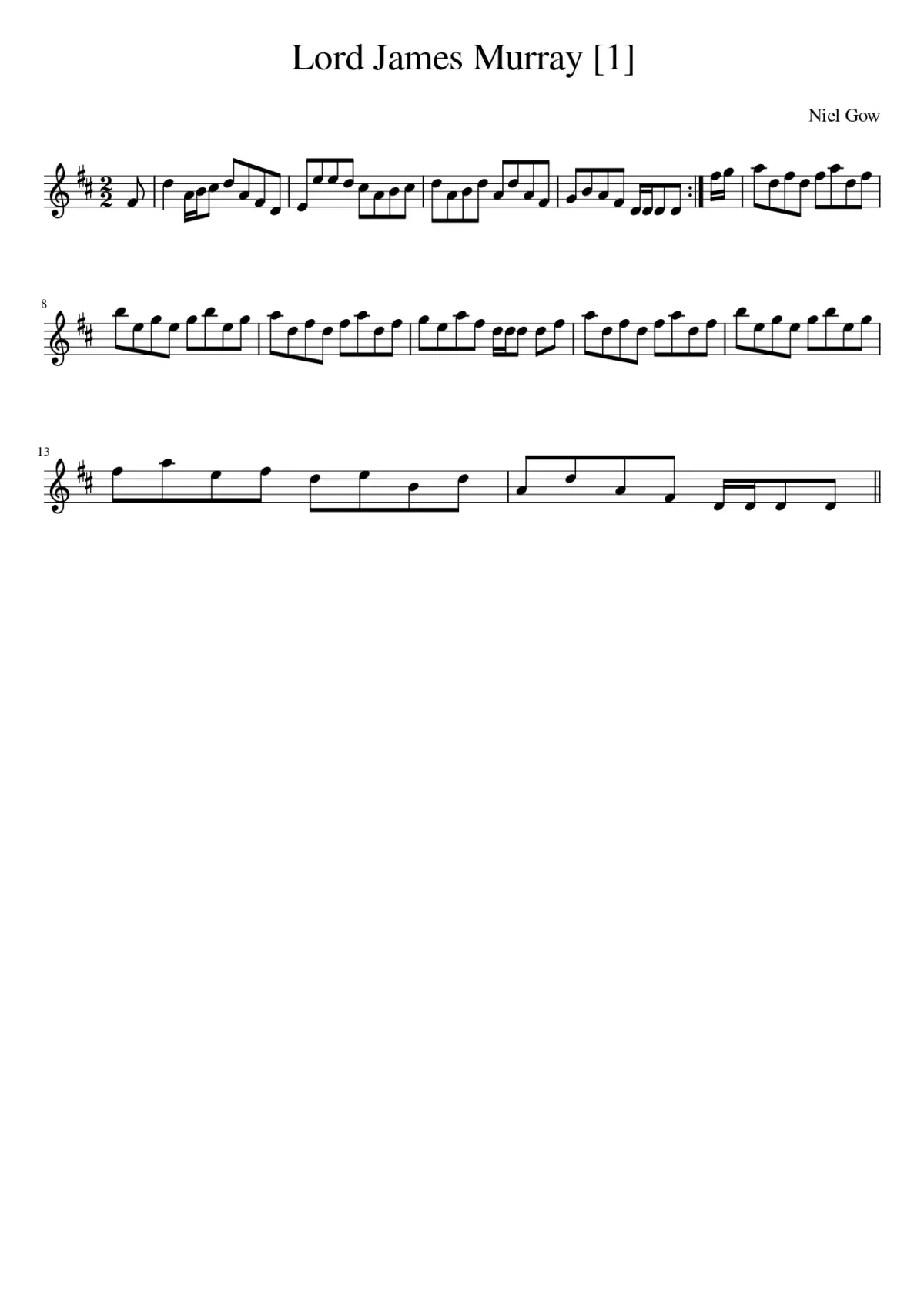 Lord James Murray - Page 1