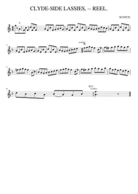 CLYDE-SIDE LASSIES -- REEL.