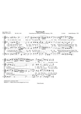 Yarmouth - Asahel Benham