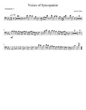 Voices Of Syncopation Trombone 2