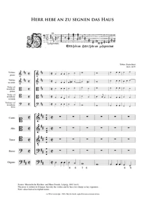 Herr hebe an zu segnen das Haus