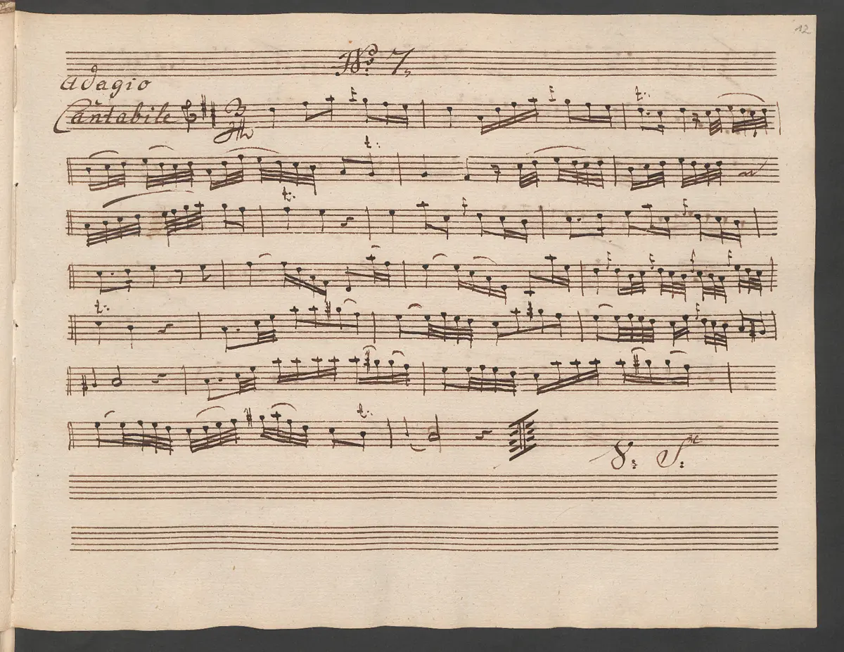 Baryton Trio in D major - Page 1