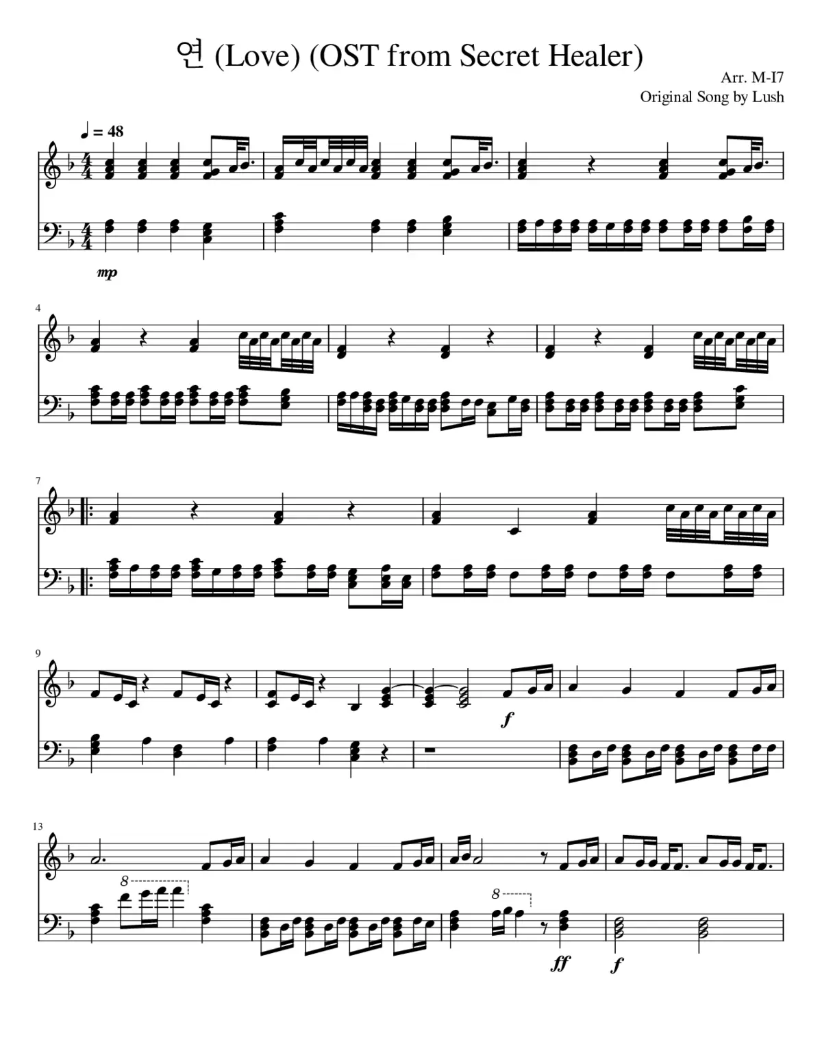 Secret Healer - Love - Page 1