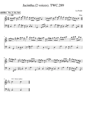 Jacintha.(2 voices). TWC.289