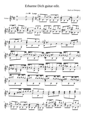 Erbarme Dich Mein Gott. St Matthew Passion