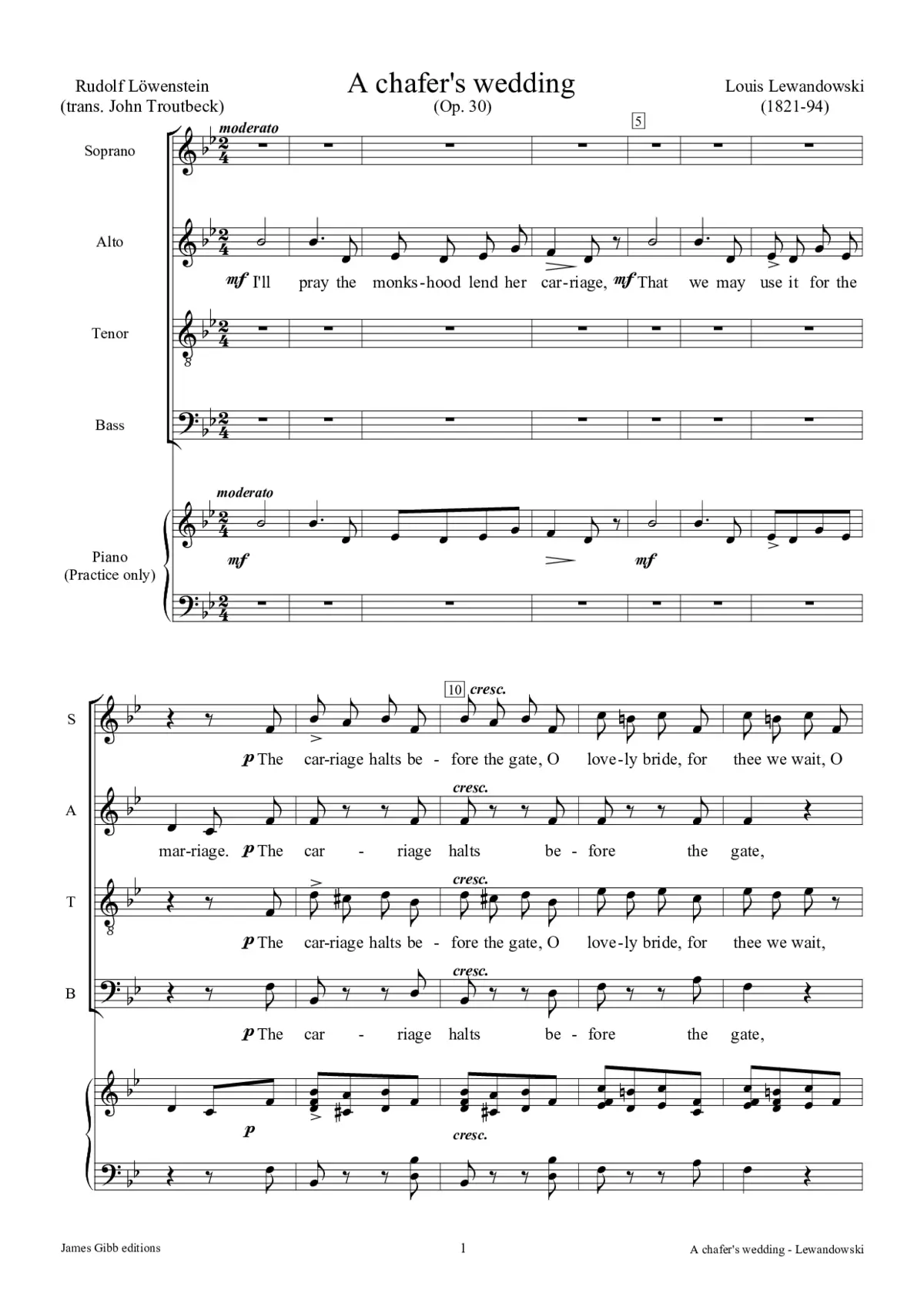 A chafer's wedding - Page 1