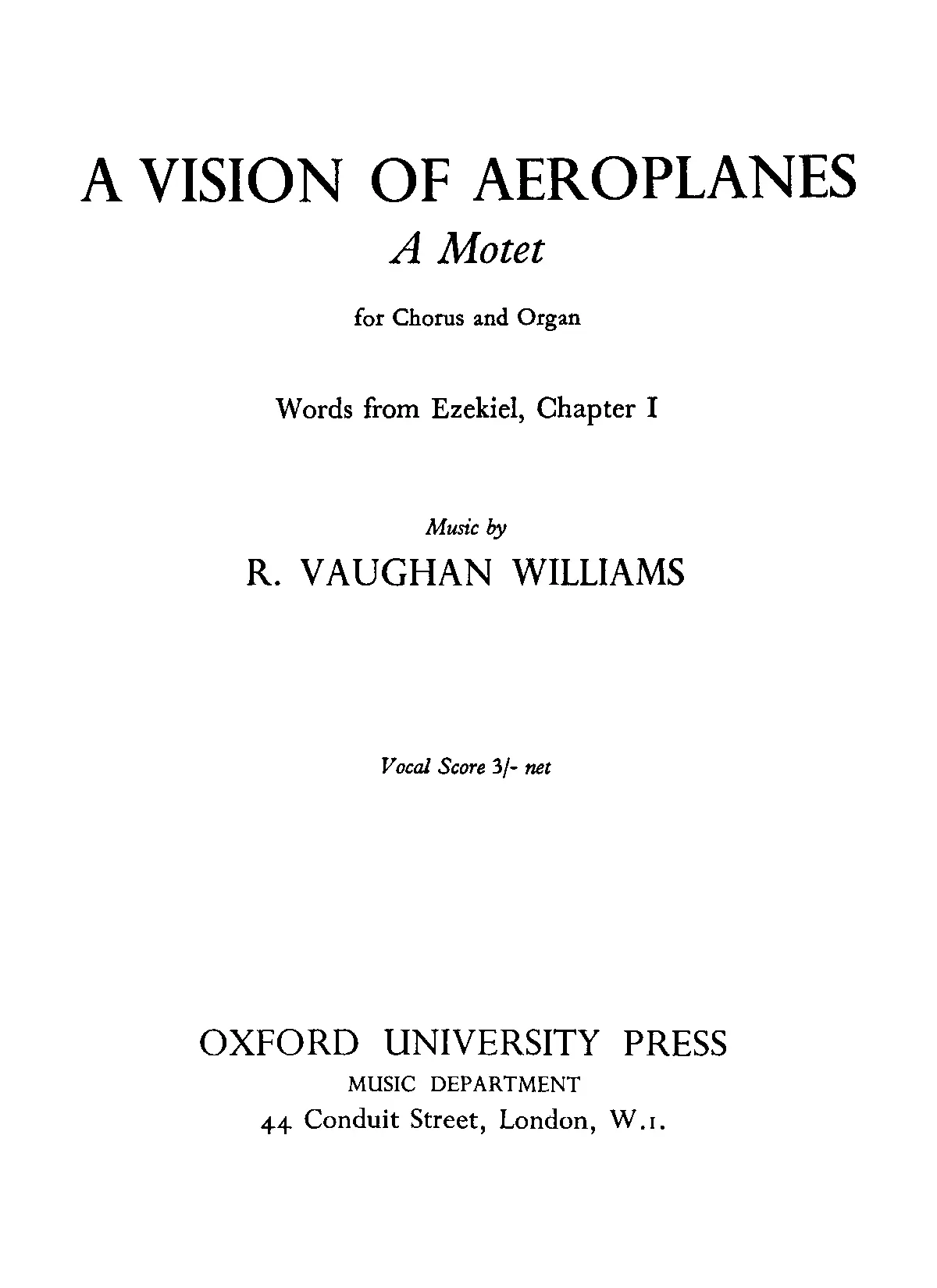 A Vision of Aeroplanes - Page 1