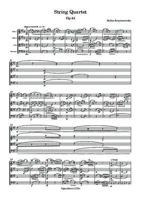 String Quartet, Op.44