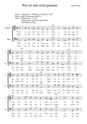 Wer ist und wird genennt ein Christ