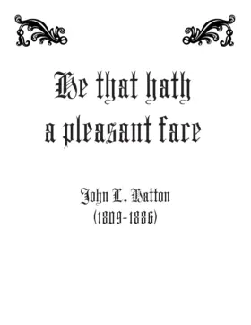 He that hath a pleasant face